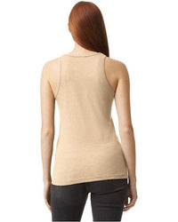 Ladies' CVC Racerback Tank - BLACK - S - 7DAY'S