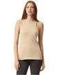 Ladies' CVC Racerback Tank - BLACK - S - 7DAY'S