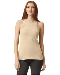 Ladies' CVC Racerback Tank - BLACK - S - 7DAY'S