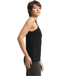 Ladies' CVC Racerback Tank - BLACK - S - 7DAY'S