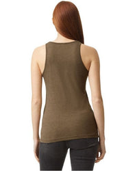 Ladies' CVC Racerback Tank - BLACK - S - 7DAY'S