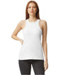 Ladies' CVC Racerback Tank - BLACK - S - 7DAY'S