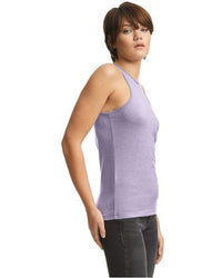 Ladies' CVC Racerback Tank - BLACK - S - 7DAY'S