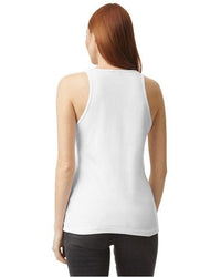 Ladies' CVC Racerback Tank - BLACK - S - 7DAY'S