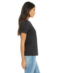 Ladies' Relaxed Heather CVC Short - Sleeve T-Shirt - ATHLETIC HEATHER - S - 7DAY'S