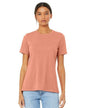 Ladies' Relaxed Heather CVC Short - Sleeve T-Shirt - ATHLETIC HEATHER - S - 7DAY'S