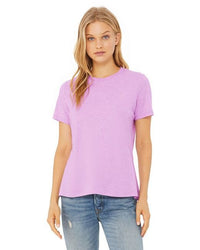Ladies' Relaxed Heather CVC Short - Sleeve T-Shirt - ATHLETIC HEATHER - S - 7DAY'S