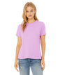 Ladies' Relaxed Heather CVC Short - Sleeve T-Shirt - ATHLETIC HEATHER - S - 7DAY'S