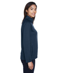 Ladies' Stretch Tech - Shell® Compass Full - Zip - DK GREY HEATHER - S - 7DAY'S