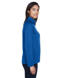 Ladies' Stretch Tech - Shell® Compass Full - Zip - DK GREY HEATHER - S - 7DAY'S
