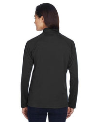 Ladies' Stretch Tech - Shell® Compass Full - Zip - DK GREY HEATHER - S - 7DAY'S