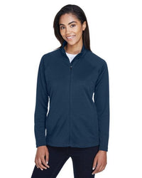 Ladies' Stretch Tech - Shell® Compass Full - Zip - DK GREY HEATHER - S - 7DAY'S