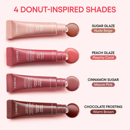 LANEIGE Glaze Craze Tinted Lip Serum: Hydrating Lip Serum for Glossy, Nourished Lips with Plumping Polypeptides - 7DAY'S