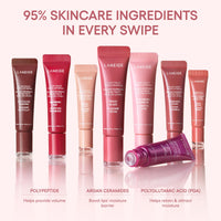 LANEIGE Glaze Craze Tinted Lip Serum: Hydrating Lip Serum for Glossy, Nourished Lips with Plumping Polypeptides - 7DAY'S