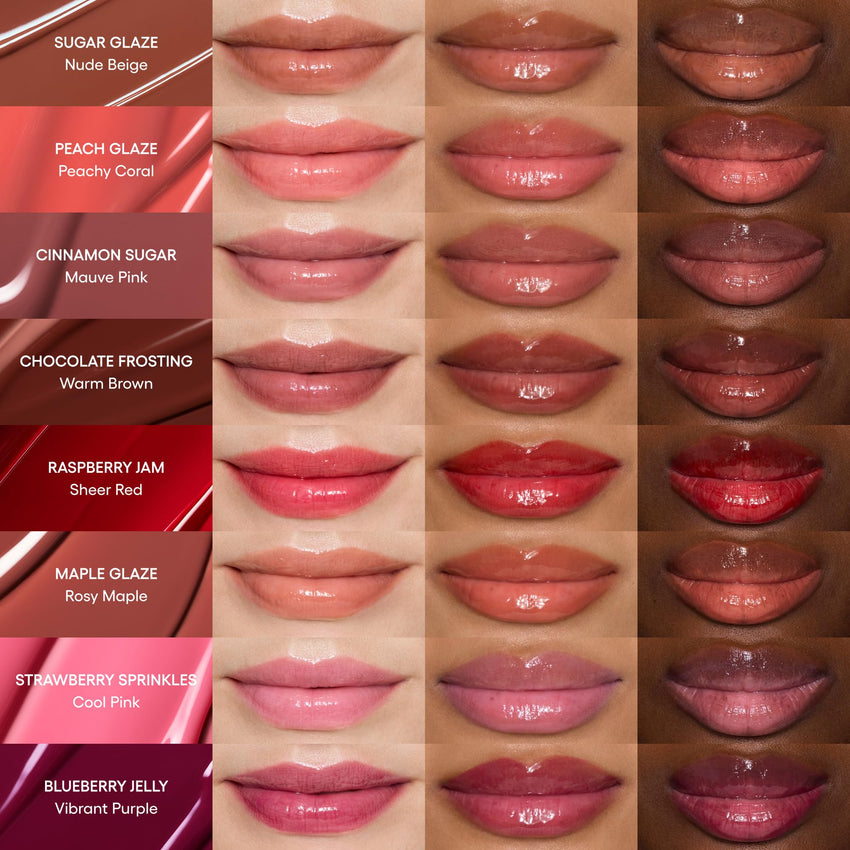 LANEIGE Glaze Craze Tinted Lip Serum: Hydrating Lip Serum for Glossy, Nourished Lips with Plumping Polypeptides - 7DAY'S