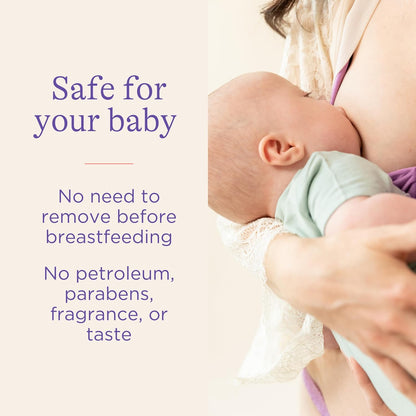 Lansinoh Lanolin Nipple Cream Safe for Breastfeeding Baby, 100% Natural Nipple Butter for Mom, Breastfeeding Essentials, 1.41 Ounces - 7DAY'S