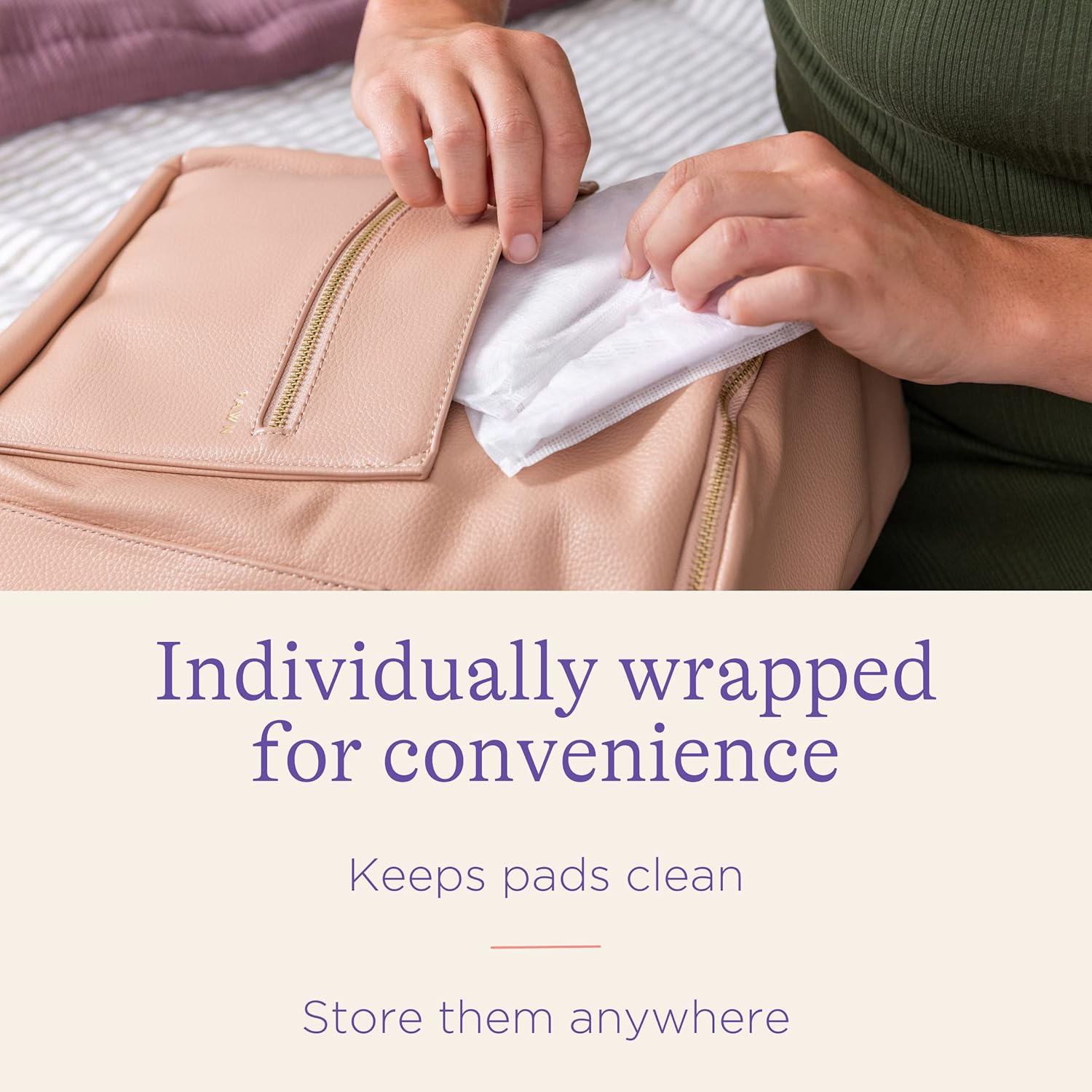 Lansinoh Stay Dry Disposable Nursing Pads, Soft and Super Absorbent Breast Pads, Breastfeeding Essentials for Moms, 200 Count - 7DAY'S