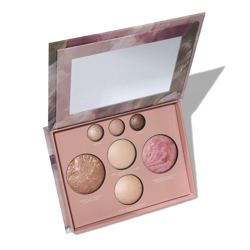 LAURA GELLER NEW YORK The Best of the Best Baked Palette - Full Size - Includes Bronzer, Blush, 2 Highlighters and 3 Eyeshadows - Travel - Friendly - 7DAY'S