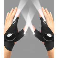 LED Flashlight Gloves; Gifts for Men Him Dad Boyfriend; Cool Gadget Hands - Free Lights - 7DAY'S