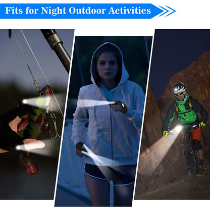 LED Flashlight Gloves; Gifts for Men Him Dad Boyfriend; Cool Gadget Hands - Free Lights - 7DAY'S