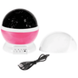 LED Star Sky Projector Night Light Kids Rotating Starry Night Lamp USB Sleep Light Xmas Gift - 7DAY'S