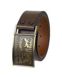 Levi's Men's Everyday Jean Belt with Removable Plaque Buckle - 7DAY'S