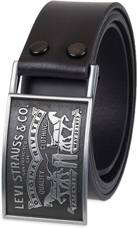 Levi's Men's Everyday Jean Belt with Removable Plaque Buckle - 7DAY'S