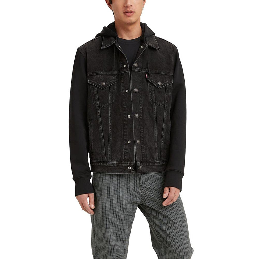 Levi's Men's Hybrid Hoodie Trucker Jacket - 7DAY'S