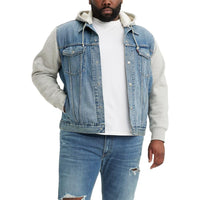 Levi's Men's Hybrid Hoodie Trucker Jacket - 7DAY'S
