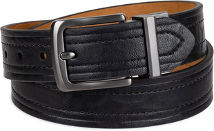 Levi's Men's Two - in - One Reversible Rotative Buckle Casual Everyday Jean Belt (Regular and Big & Tall Sizing) - 7DAY'S