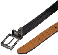 Levi's Men's Two - in - One Reversible Rotative Buckle Casual Everyday Jean Belt (Regular and Big & Tall Sizing) - 7DAY'S
