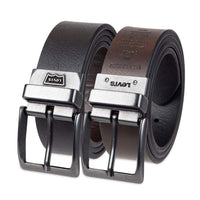Levi's Men's Two - in - One Reversible Rotative Buckle Casual Everyday Jean Belt (Regular and Big & Tall Sizing) - 7DAY'S