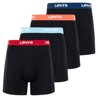 Levi's Mens Underwear Microfiber Boxer Brief for Men Ultra Soft 4 Pack - 7DAY'S