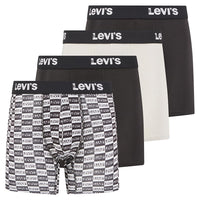 Levi's Mens Underwear Microfiber Boxer Brief for Men Ultra Soft 4 Pack - 7DAY'S
