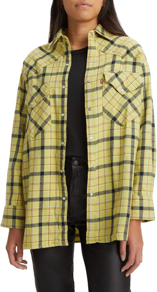 Levi's Women's Dylan Oversized Western Shirt (Also Available in Plus)