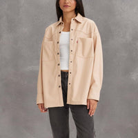 Levi's Women's Gia Leather Shirt - 7DAY'S