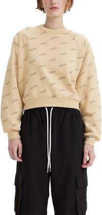 Levi's Women's Graphic Standard Crewneck Sweatshirt (Also Available in Plus) - 7DAY'S