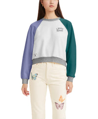 Levi's Women's Graphic Standard Crewneck Sweatshirt (Also Available in Plus) - 7DAY'S