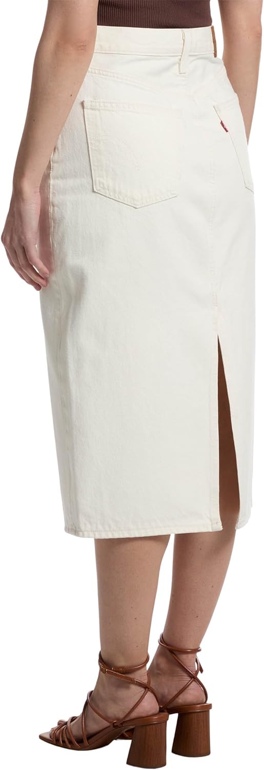 Levi's® Women's HR Back Slit Skirt, Snowing in LA - 7DAY'S