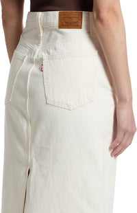 Levi's® Women's HR Back Slit Skirt, Snowing in LA - 7DAY'S