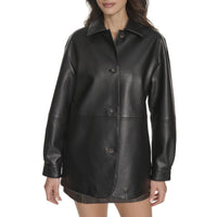 Levi's Women's Relaxed Fit Faux Leather Blazer - 7DAY'S