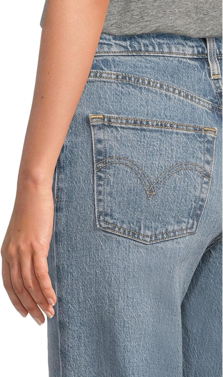 Levi's® Women's Ribcage Straight Ankle, Queen Mother - 7DAY'S