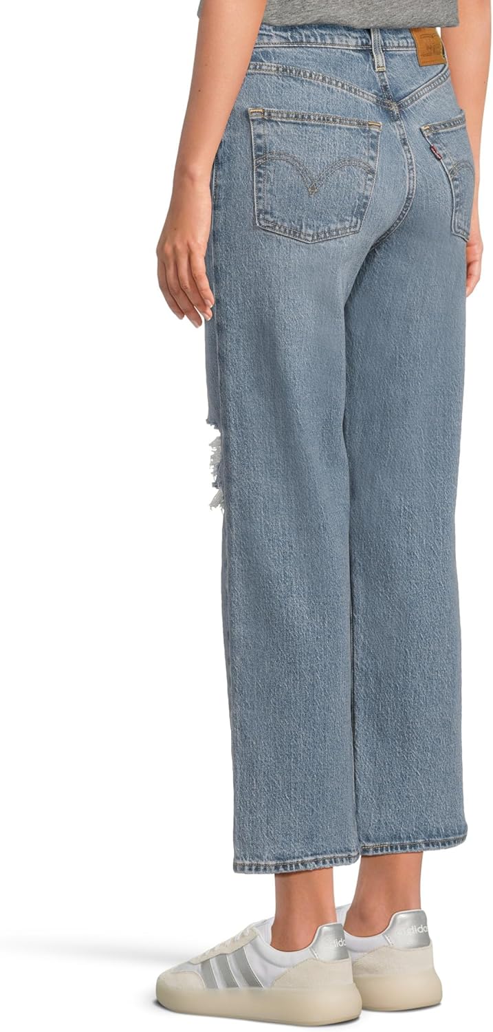 Levi's® Women's Ribcage Straight Ankle, Queen Mother - 7DAY'S