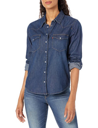 Levi's Women's Ultimate Western Shirt (Also Available in Plus) - 7DAY'S