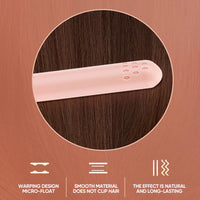 Life Sunny Mini Rechargeable Cordless Curling Iron - Dual Purpose for Short Hair (White) - 7DAY'S