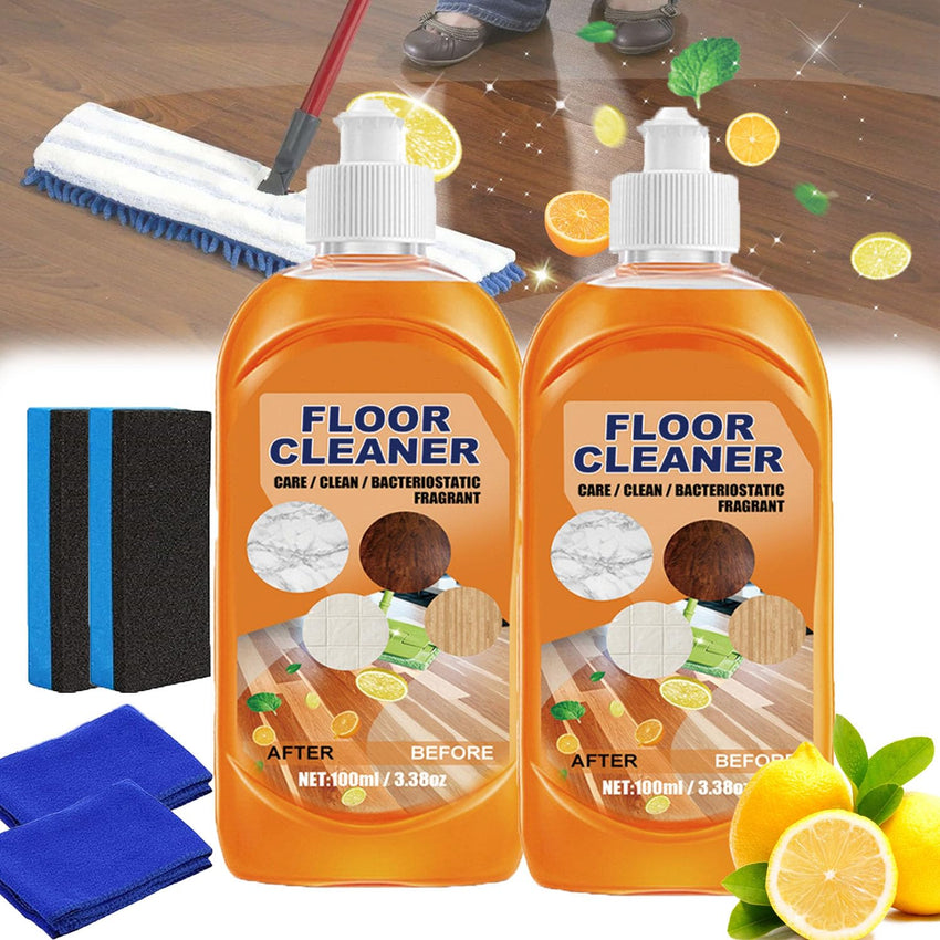 Lifesunny Floor Cleaner, Lifesunny Cleaner, Powerful Decontamination Floor Cleaner, Multi Effect Cleaning Without Damaging the Floor, Floor Cleaners for Tile and Wood Floors (2) - 7DAY'S