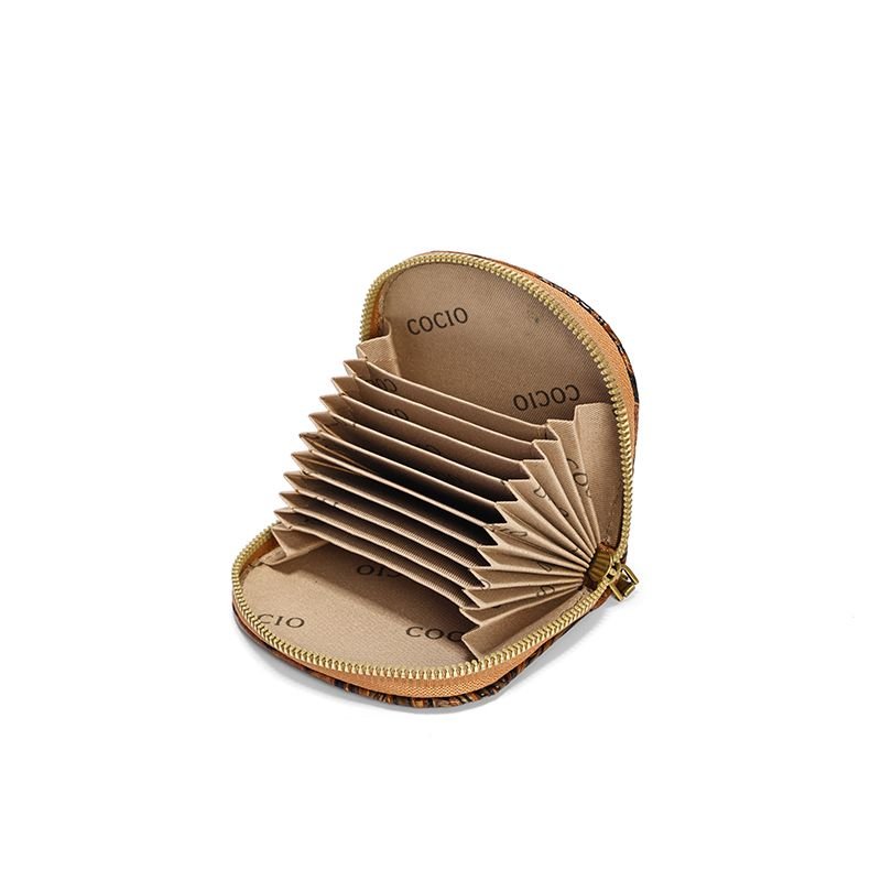 Light luxury fashion trend texture small card wallet coin purse - 7DAY'S