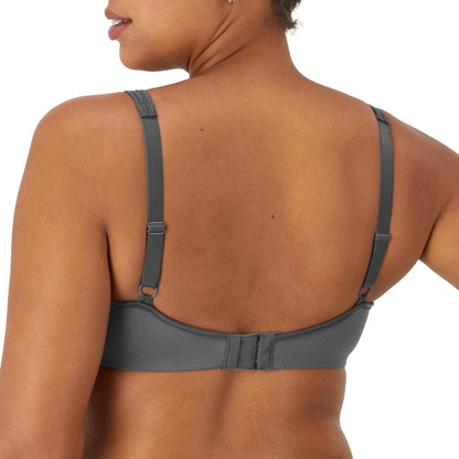 Lilyette Women's 0904 Plunge Into Comfort Keyhole Minimizer Bra - 7DAY'S