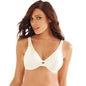 Lilyette Women's 0904 Plunge Into Comfort Keyhole Minimizer Bra - 7DAY'S