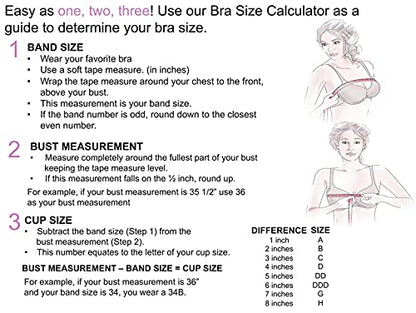 Lilyette Women's 0904 Plunge Into Comfort Keyhole Minimizer Bra - 7DAY'S